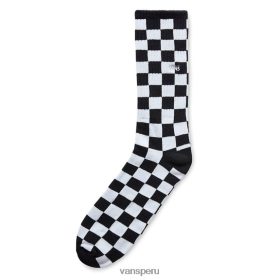 Vans Perú NBDZ461024 blanco y negro | Vans calcetines checkerboard ii (paq. de 1 par)