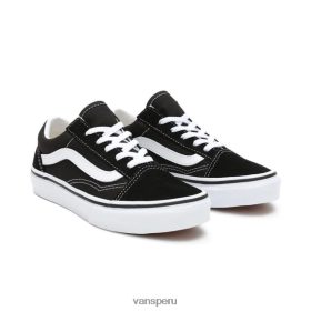 Vans Perú NBDZ461062 negro | Vans zapatillas old skool niños (4-8 años)