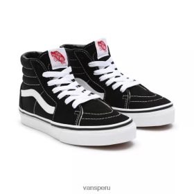 Vans Perú NBDZ461068 negro | Vans zapatillas sk8-hi de niños (4-8 años)