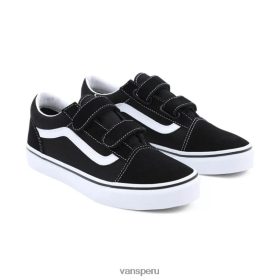 Vans Perú NBDZ461076 negro | Vans zapatillas old skool v juveniles (8-14 años)