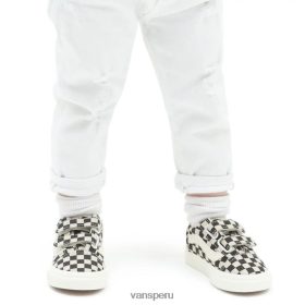 Vans Perú NBDZ461084 blanco y negro | Vans zapatillas old skool v de niño (1-4 años)