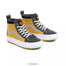 Vans Perú NBDZ461134 negro-amarillo | Vans Zapatillas de niños sk8-hi mte-1 (4-8 años)