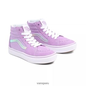 Vans Perú NBDZ461144 rosa | Vans Zapatillas de niños Comfortcush sk8-hi (4-8 años)