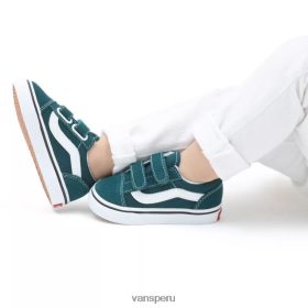 Vans Perú NBDZ461148 verde | Vans zapatillas old skool v de niño (1-4 años)