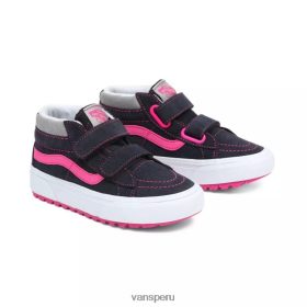 Vans Perú NBDZ461172 negro-morado | Vans Zapatillas de niños sk8-mid reissue v mte-1 (4-8 años)