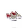 Vans Perú NBDZ461232 único | Vans Zapatos sin cordones Customs Macaron Pets Checkerboard para niños pequeños (1-4 años)