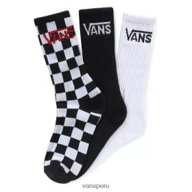 Vans Perú NBDZ461382 negro | Vans calcetines clásicos para niños 1-6 (3 pares)