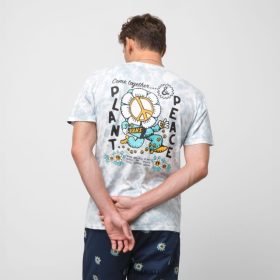 Vans Perú NBDZ461486 ashley azul | Vans camiseta con efecto tie-dye de Plant Peace