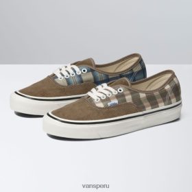 Vans Perú NBDZ461546 og pana a cuadros de nogal | Vans fábrica de anaheim auténtica 44 dx