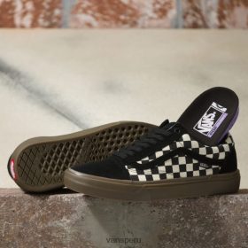 Vans Perú NBDZ461554 chicle negro oscuro | Vans tablero de ajedrez bmx vieja escuela