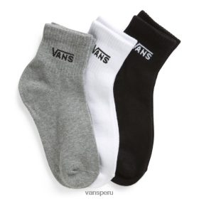 Vans Perú NBDZ461590 multi | Vans paquete de 3 calcetines de media caña