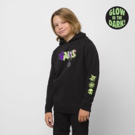 Vans Perú NBDZ461628 negro | Vans sudadera con capucha trippy goteo para niños
