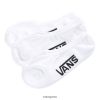 Vans Perú NBDZ461768 blanco | Vans calcetines clásicos súper invisibles, paquete de 3 tallas 6.5-9