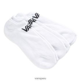Vans Perú NBDZ461774 blanco | Vans calcetines clásicos, paquete de 3 tallas 6.5-9