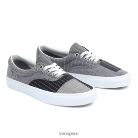 Vans Perú NBDZ46178 gris | Vans zapatos de patchwork de la época