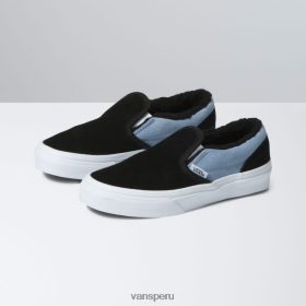 Vans Perú NBDZ461814 ante sherpa azul ashley | Vans zapatillas clásicas para niños