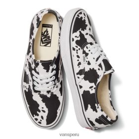 Vans Perú NBDZ461966 único | Vans impresión de vaca personalizada auténtica