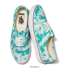 Vans Perú NBDZ462058 único | Vans lavado ácido verde azulado personalizado auténtico
