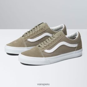 Vans Perú NBDZ462168 caminata por tierra | Vans vieja escuela texturizada