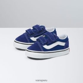 Vans Perú NBDZ462250 cianotipo | Vans niño de la vieja escuela v