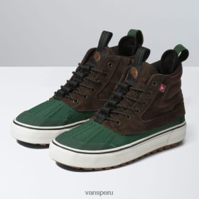 Vans Perú NBDZ462442 marrón-verde | Vans sk8-hi del pato mte-2