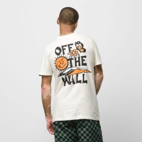 Vans Perú NBDZ462626 blanco antiguo | Vans camiseta de aturdimiento más brillante