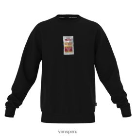 Vans Perú NBDZ462704 negro | Vans equipo de jersey de salsa picante