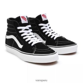 Vans Perú NBDZ46294 negro | Vans zapatos sk8-hi de corte ancho