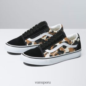 Vans Perú NBDZ462976 vaca multicolor | Vans vaca multicolor vieja escuela