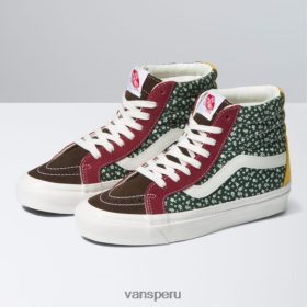 Vans Perú NBDZ462996 og cordón-floral multi | Vans fábrica de anaheim sk8-hi 38 dx