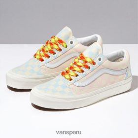 Vans Perú NBDZ463014 og lavado-tablero de ajedrez | Vans fábrica de anaheim old skool 36 dx