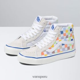 Vans Perú NBDZ463080 bordado patrimonial | Vans fábrica de anaheim sk8-hi 38 dx