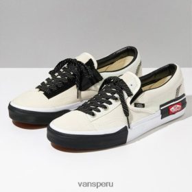 Vans Perú NBDZ463198 malvavisco-negro | Vans resbalón en la tapa