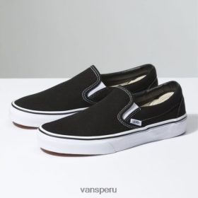 Vans Perú NBDZ463206 negro | Vans clásico sin cordones