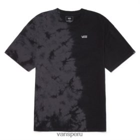 Vans Perú NBDZ463276 lavado de asfalto | Vans camiseta de manga corta con efecto tie-dye