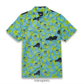 Vans Perú NBDZ463292 impresión tyakasha | Vans camisa corta tyakasha de otw art collection