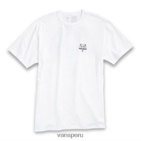 Vans Perú NBDZ463324 blanco | Vans x coraje adams otw camiseta