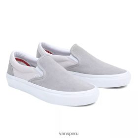 Vans Perú NBDZ46332 blanco | Vans zapatos de skate sin cordones