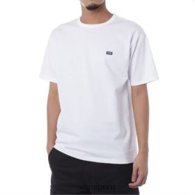 Vans Perú NBDZ463350 blanco | Vans camiseta clásica fuera de la pared