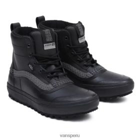 Vans Perú NBDZ46344 negro | Vans zapatos cole navin standard mid nieve mte
