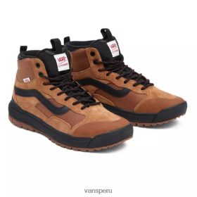 Vans Perú NBDZ46346 marrón-naranja | Vans zapatos ultrarange exo hi mte-1