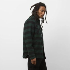 Vans Perú NBDZ463510 sicomoro-negro | Vans chaqueta estilo camisa reversible armstrong