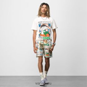 Vans Perú NBDZ463528 natural | Vans short elástico eco positivity