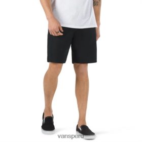 Vans Perú NBDZ463534 negro | Vans pantalones cortos elásticos auténticos
