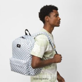 Vans Perú NBDZ463570 tablero de ajedrez del entorno verde | Vans mochila old skool h2o check
