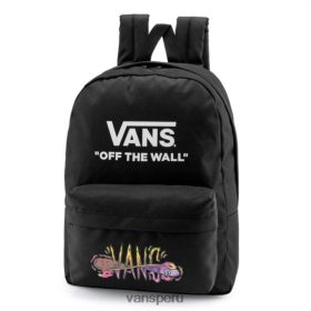Vans Perú NBDZ463572 negro | Vans mochila zhmajian de la colección de arte otw