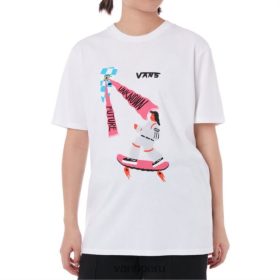 Vans Perú NBDZ463804 blanco | Vans Camiseta de la colección de arte otw nichinichi