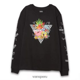 Vans Perú NBDZ463834 parte inferior del bikini | Vans camiseta de manga larga con braguita de bikini x bob esponja