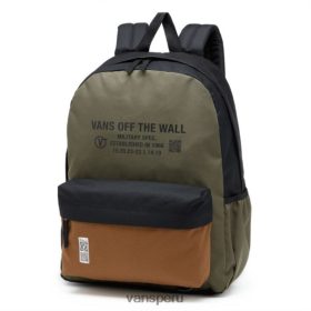 Vans Perú NBDZ464042 hoja de uva | Vans mochila de respuesta rápida