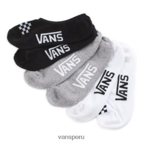 Vans Perú NBDZ464112 multi | Vans paquete de 3 calcetines canoodle clásicos surtidos